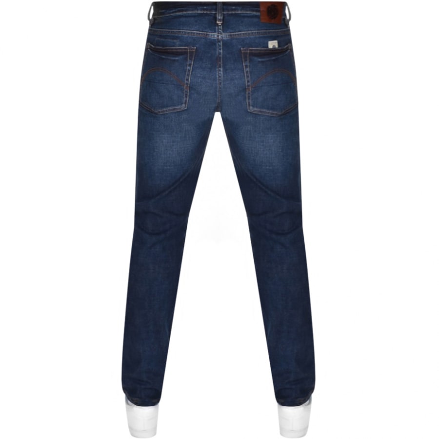 Alternative Image for ProductPretty Green Erwood Slim Fit Jeans Navy2
